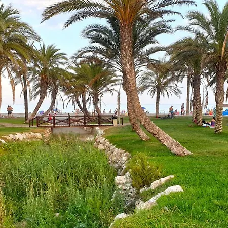 דירה Golf Coast Alamos, Primera Linea De Playa טורמולינוס